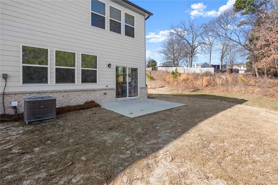 Exterior details and patio area of a home in Residences at Gateway, Bethlehem (Image 3).