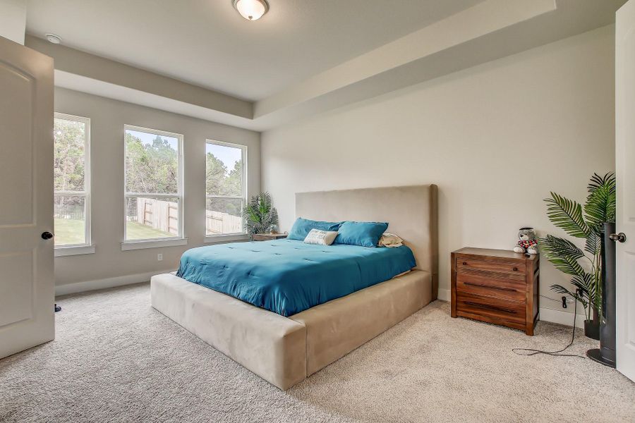 Furnished interior view inside a new home in , San Marcos (Image 16).
