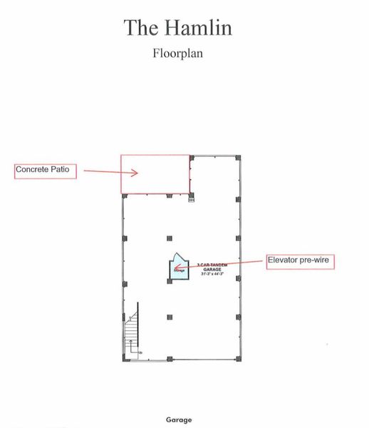 2D floor plan layout of this home in Liberty Hill Farm, Mount Pleasant, SC (Image 5).