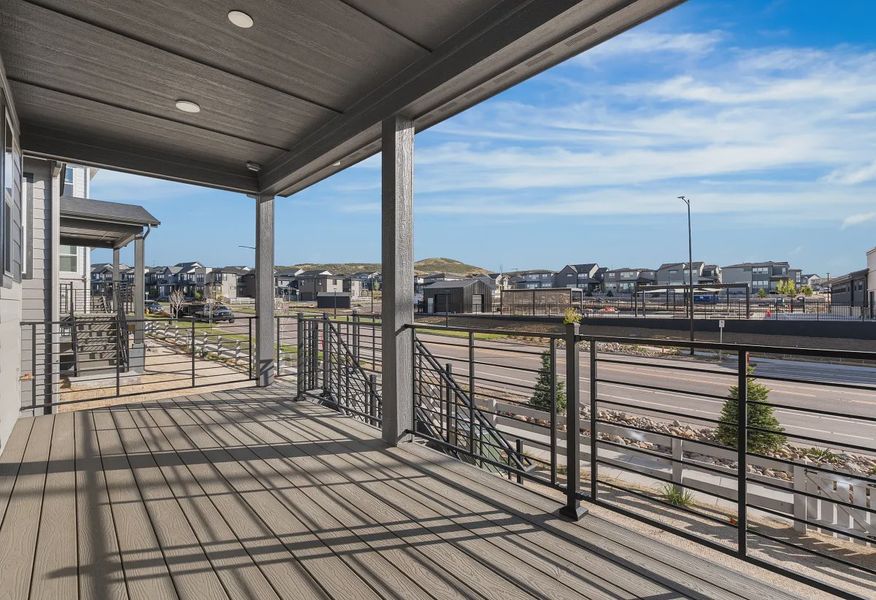 Homesite 88 Backyard Covered Deck - 16 of 17 Homesite 88 Backyard Covered Deck - 16 of 17