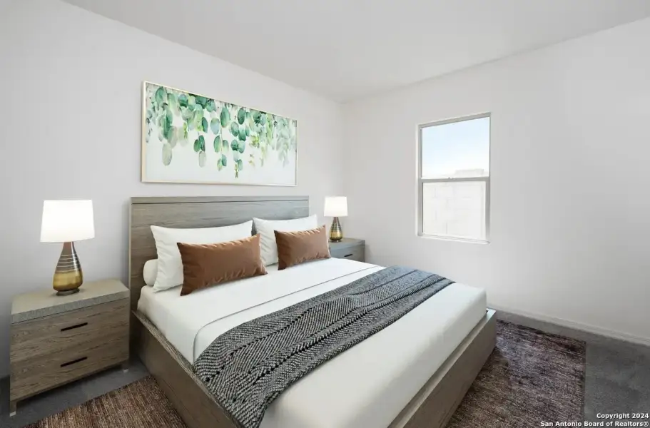 Furnished interior view inside a new home in Hennersby Hollow, San Antonio (Image 9).