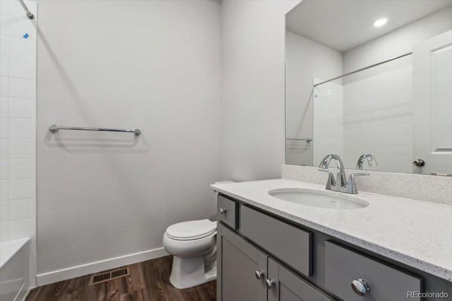 Furnished interior view inside a new home in Red Barn Meadows, Mead (Image 6).