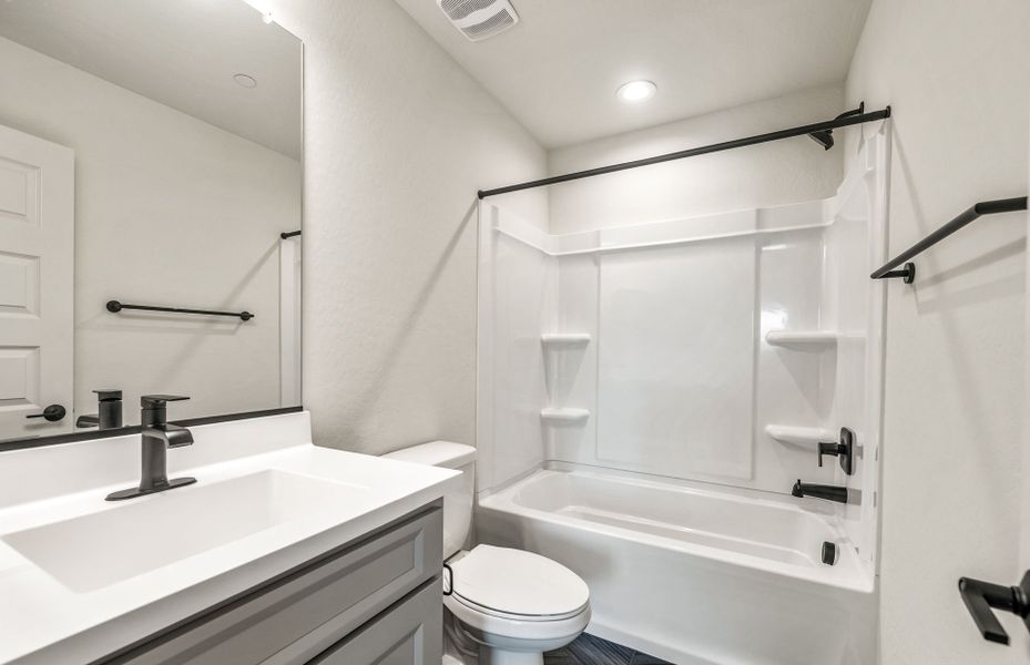 Furnished interior view inside a new home in Foothills at Northpointe, Peoria (Image 11). Furnished interior view inside a new home in Foothills at Northpointe, Peoria (Image 11).