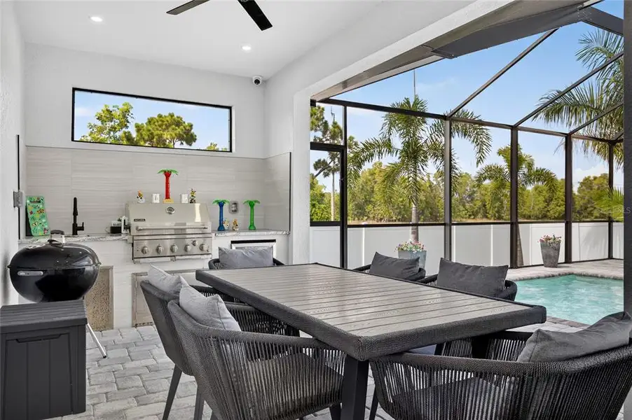 Exterior details and patio area of a home in , Cape Coral (Image 4).