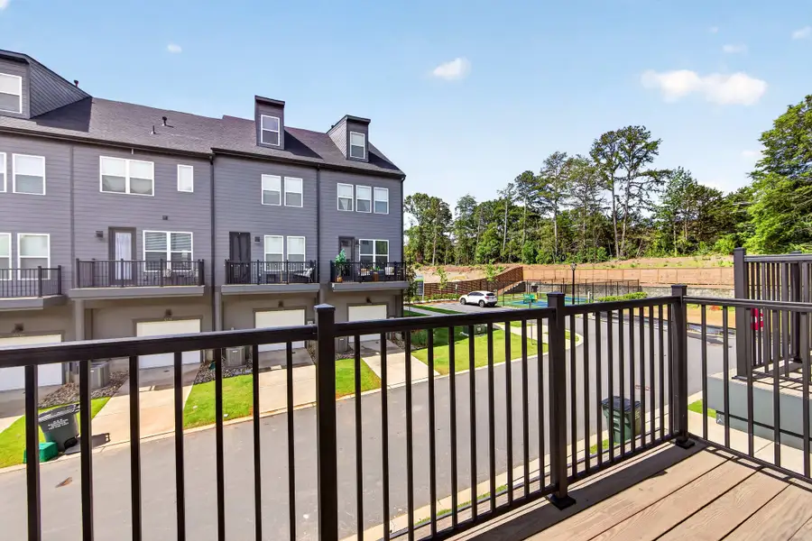 Exterior details and patio area of a home in Southmont, Charlotte (Image 3).