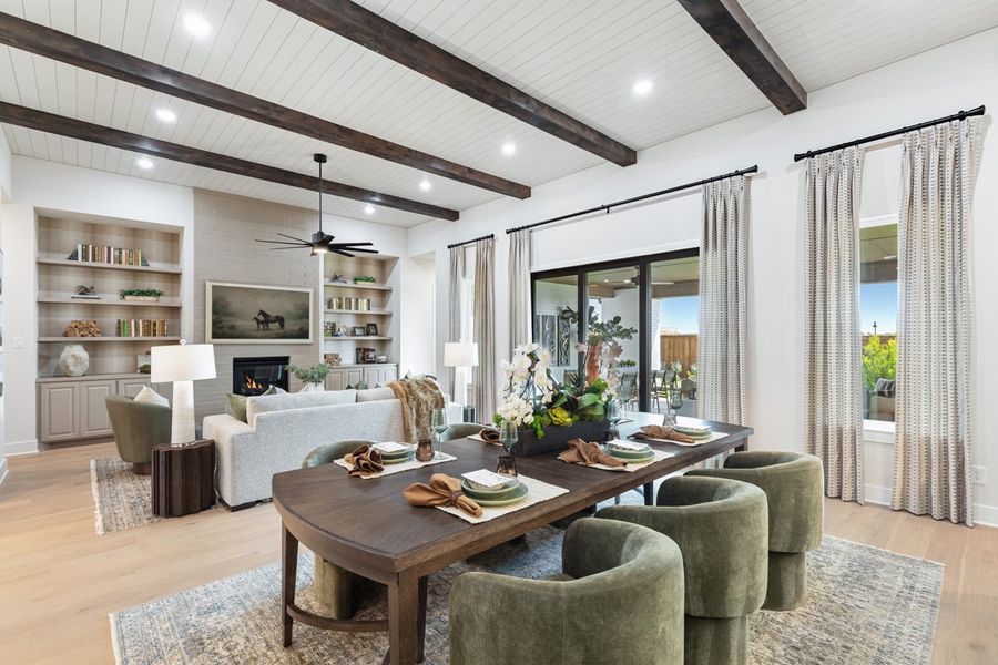 Representative Dining Room - some options shown Representative Dining Room - some options shown