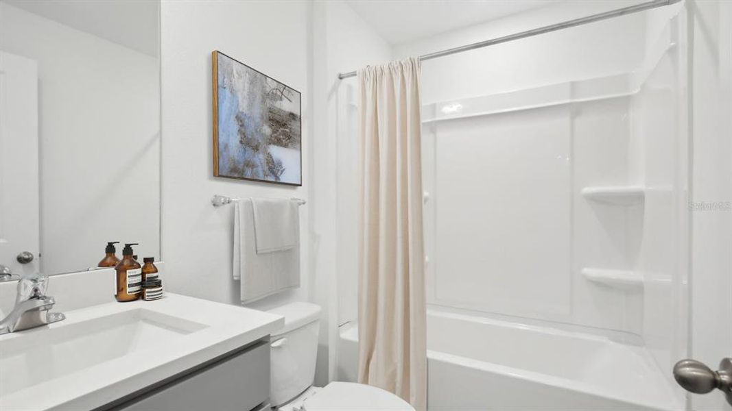 Furnished interior view inside a new home in Summit View, Dade City (Image 6). Furnished interior view inside a new home in Summit View, Dade City (Image 6).