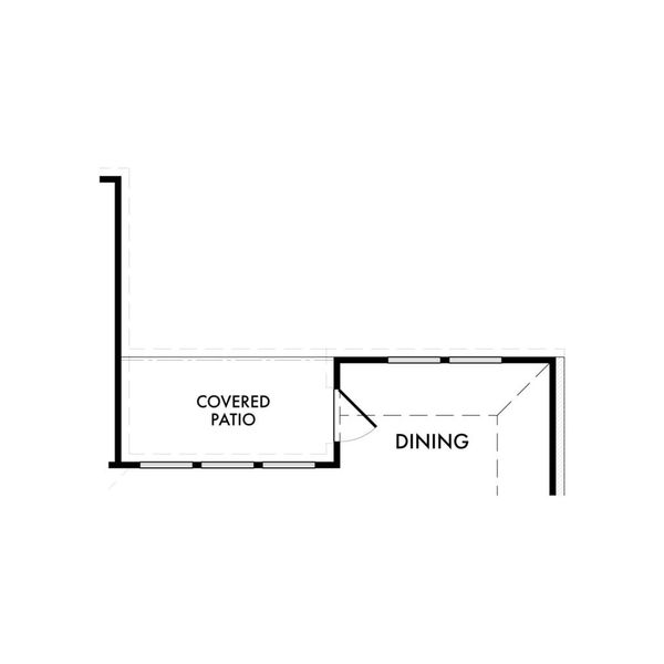 2D floor plan layout of this home in Stone Eagle, Azle, TX (Image 5).