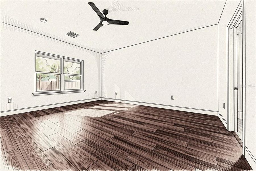 Spacious, unfurnished interior of a new home in , Newberry (Image 18).