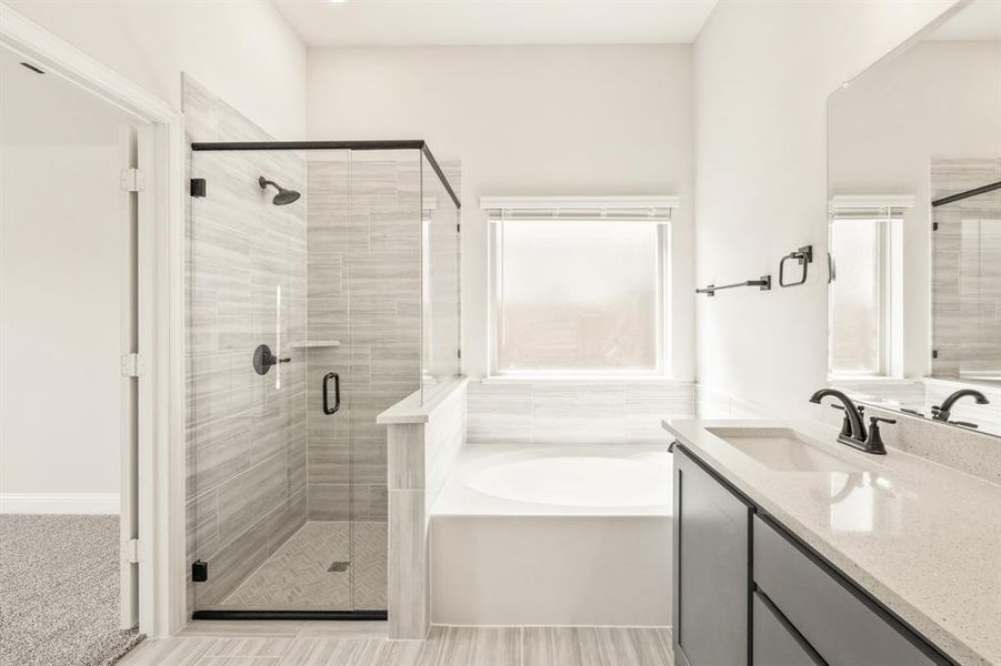 Furnished interior view inside a new home in Godley Ranch Classic, Godley (Image 7). Furnished interior view inside a new home in Godley Ranch Classic, Godley (Image 7).