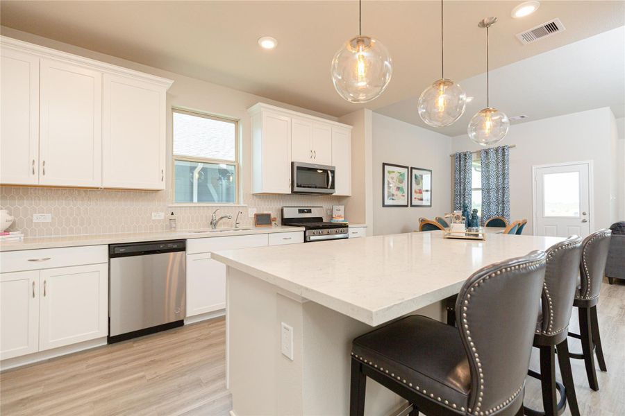 Furnished interior view inside a new home in Montgomery Ridge: Landmark Collection, Montgomery (Image 16).