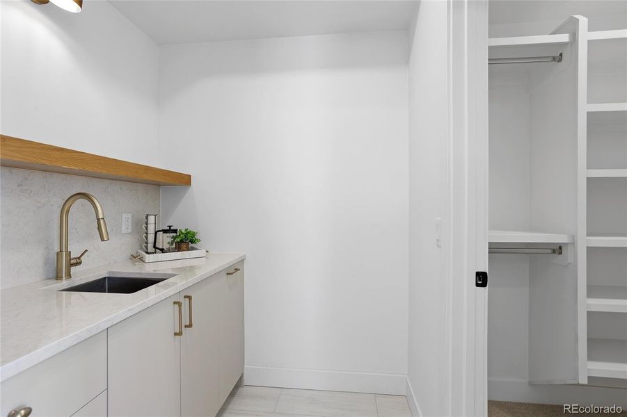 Furnished interior view inside a new home in , Denver (Image 41).