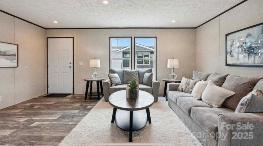 Furnished interior view inside a new home in , Forest City (Image 3). Furnished interior view inside a new home in , Forest City (Image 3).