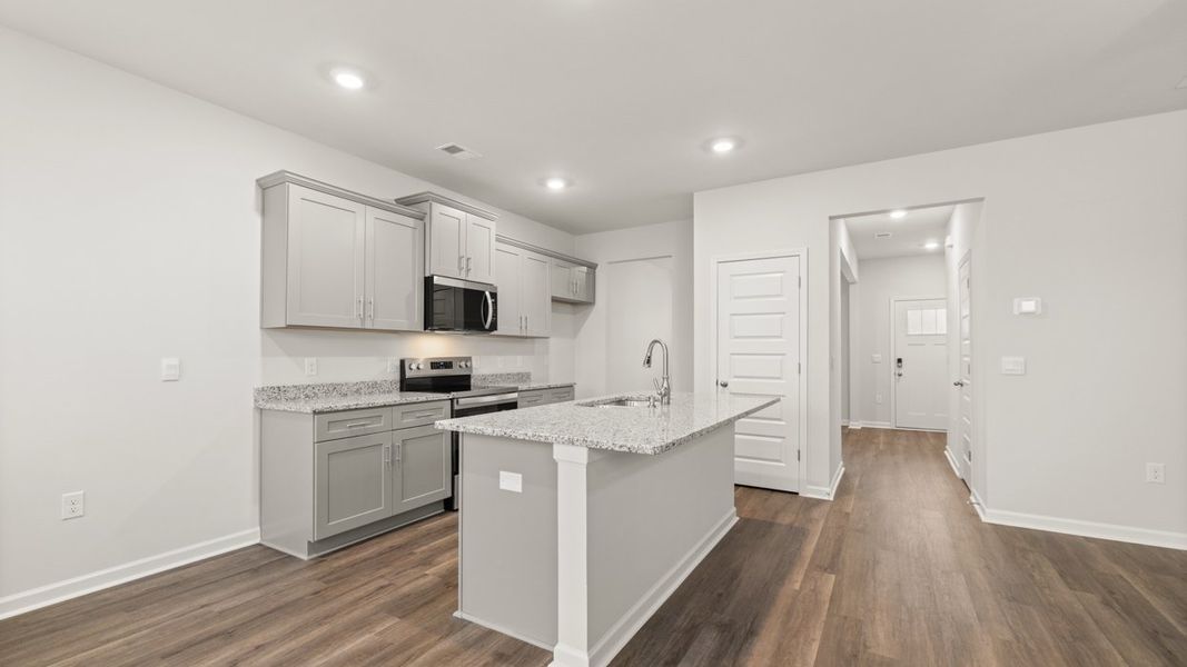 Furnished interior view inside a new home in Captain's Corner, Grovetown (Image 6).