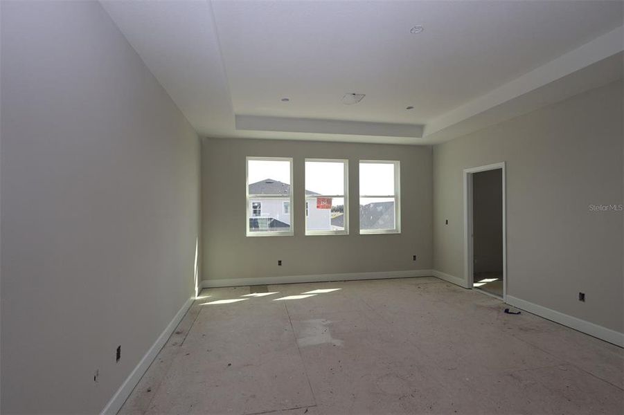 In-progress construction of a new home in Center Lake on the Park, St. Cloud, FL (Image 27).