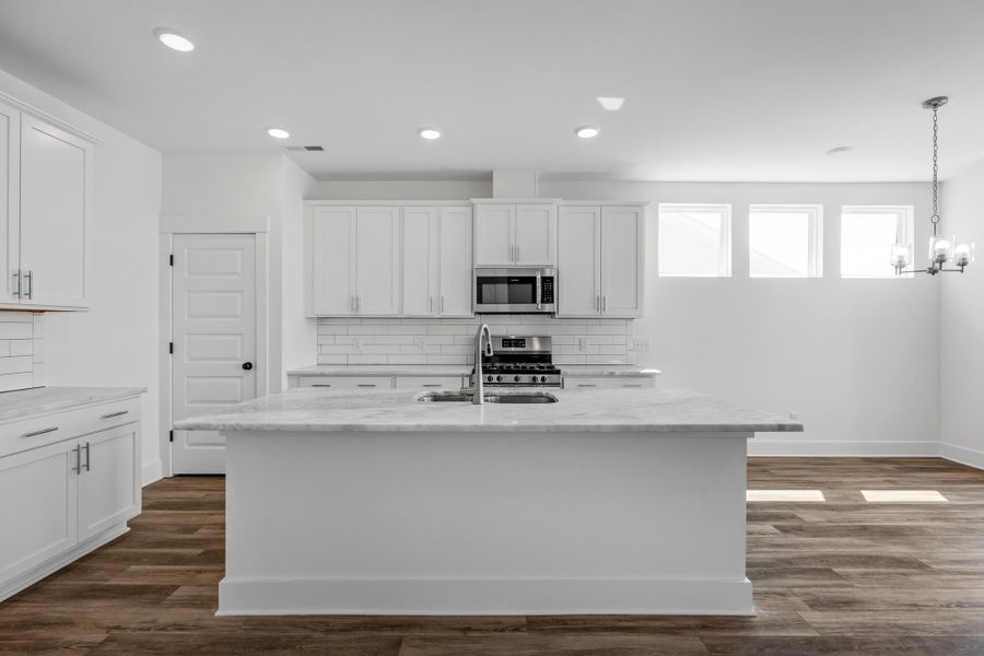 Representative furnished interior of a home built from the The Cedar D by Davidson Homes LLC in Saddle Creek Ranch, Cibolo (Image 6).