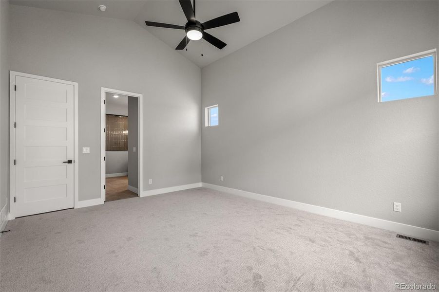 Spacious, unfurnished interior of a new home in Cloverleaf – Mountainview Collection, Monument (Image 23).