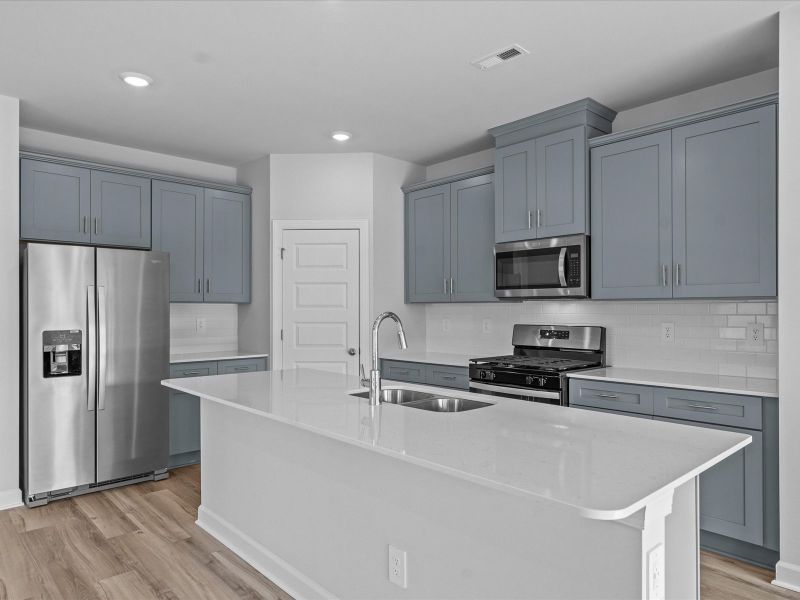 Furnished interior view inside a new home in Northbrook Village Townes, Taylors (Image 5).