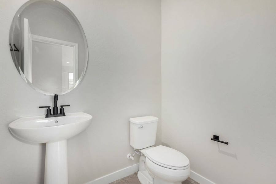 Furnished interior view inside a new home in Solvida at Estrella, Goodyear (Image 10).