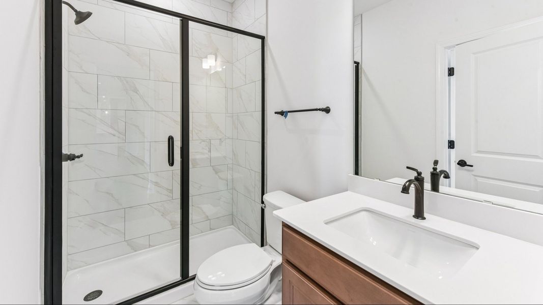 The Stonehaven Plan by DRB Homes in Michaux Gardens - Bathroom 1