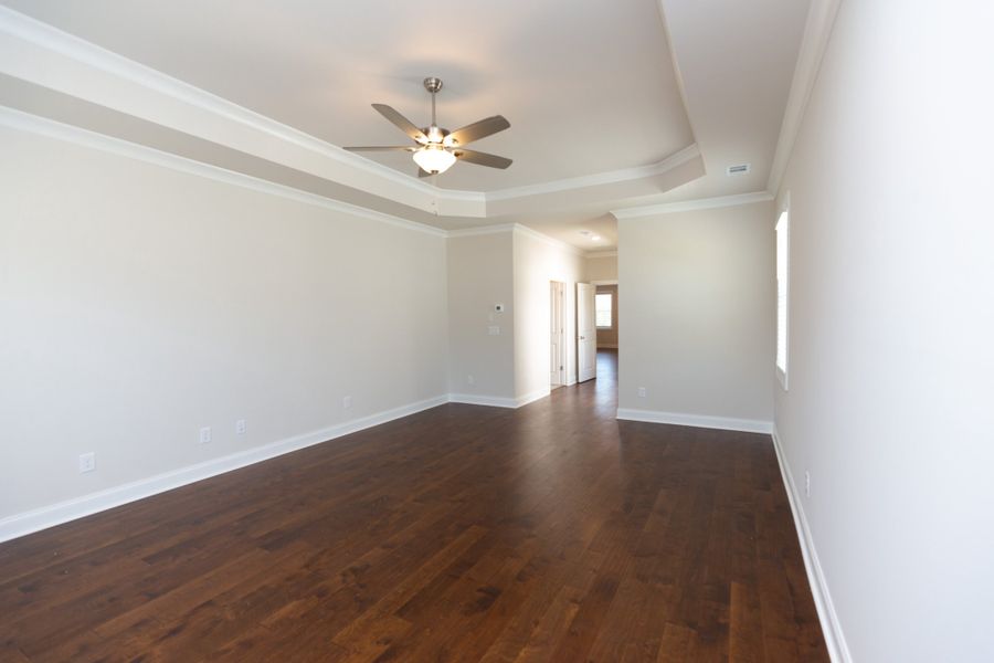 Representative unfurnished interior of a home built from the The Kincaid by The Providence Group in Waterhaven, Cumming (Image 47).