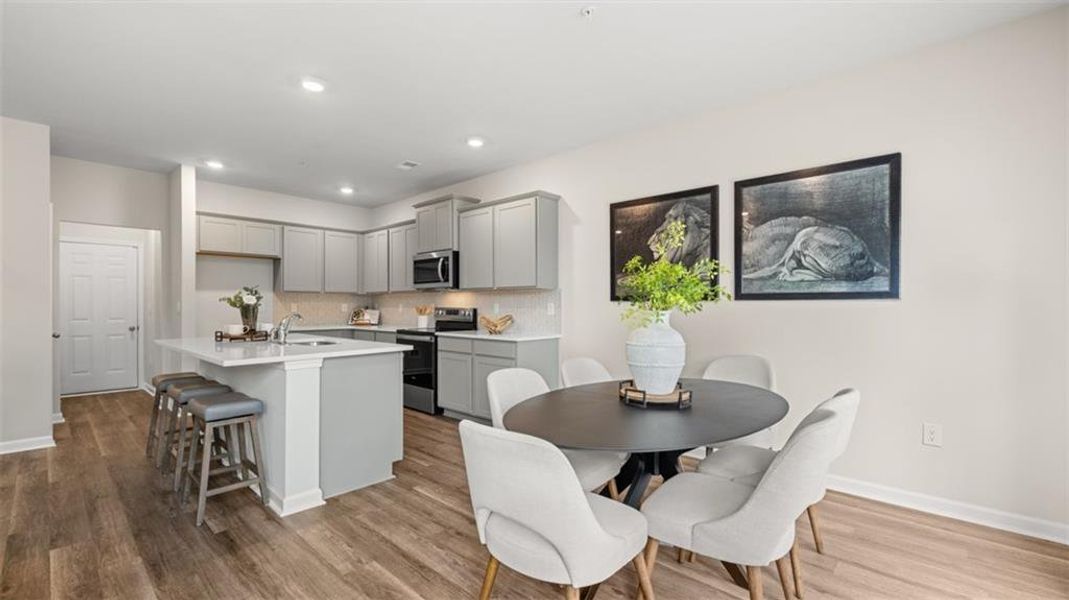 Furnished interior view inside a new home in Echo Glen, Stockbridge (Image 30).