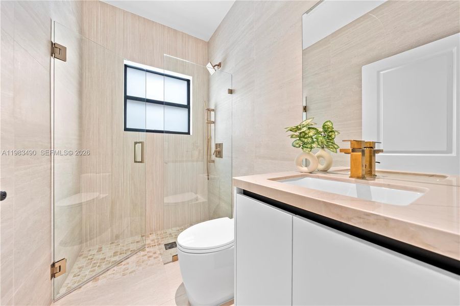 Furnished interior view inside a new home in , Miami (Image 9). Furnished interior view inside a new home in , Miami (Image 9).