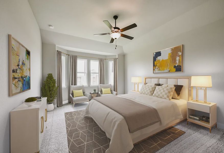 Plan 4039 primary bed - staged - 7 of 17 Plan 4039 primary bed - staged - 7 of 17