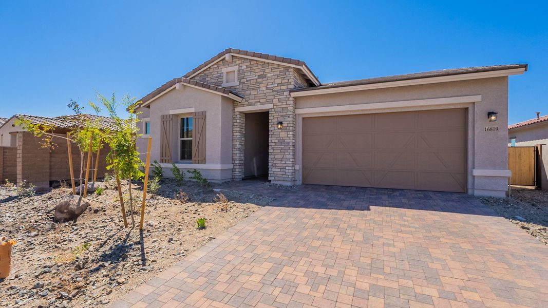Furnished interior view inside a new home in Hacienda at Estrella, Goodyear (Image 3).
