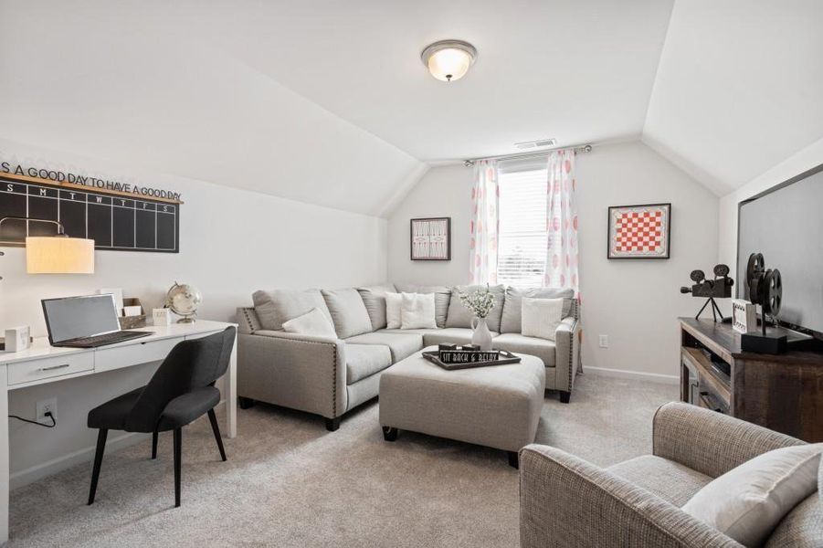 Furnished interior view inside a new home in Allen Manor, Hoschton (Image 30).