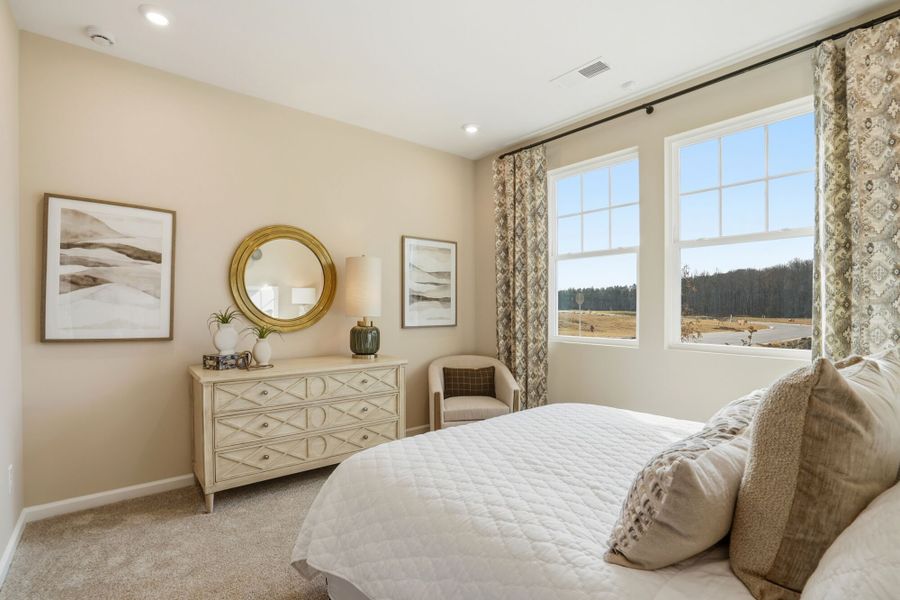 Sequoia Model downstairs guest bedroom