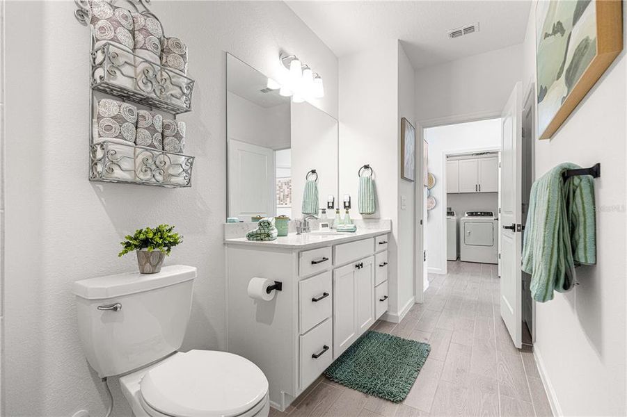 Furnished interior view inside a new home in , Ocala (Image 43).