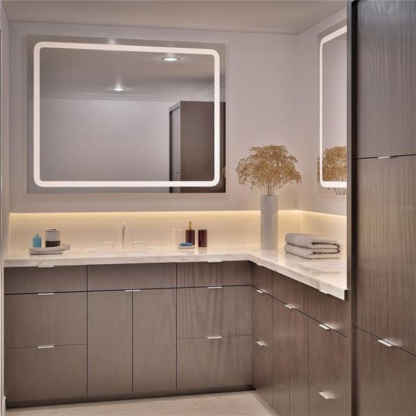 Furnished interior view inside a new home in , Clearwater (Image 7). Furnished interior view inside a new home in , Clearwater (Image 7).