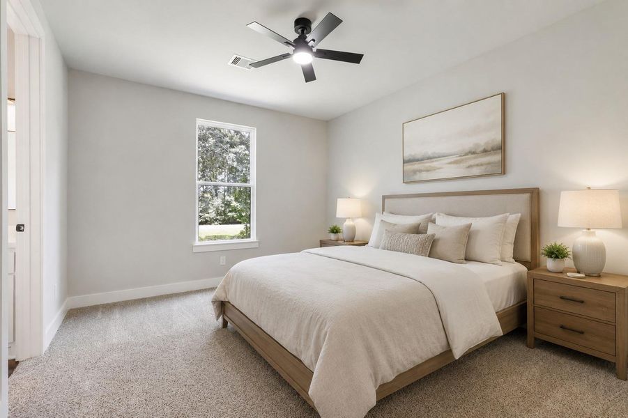 Secondary bedroom with its own en-suite