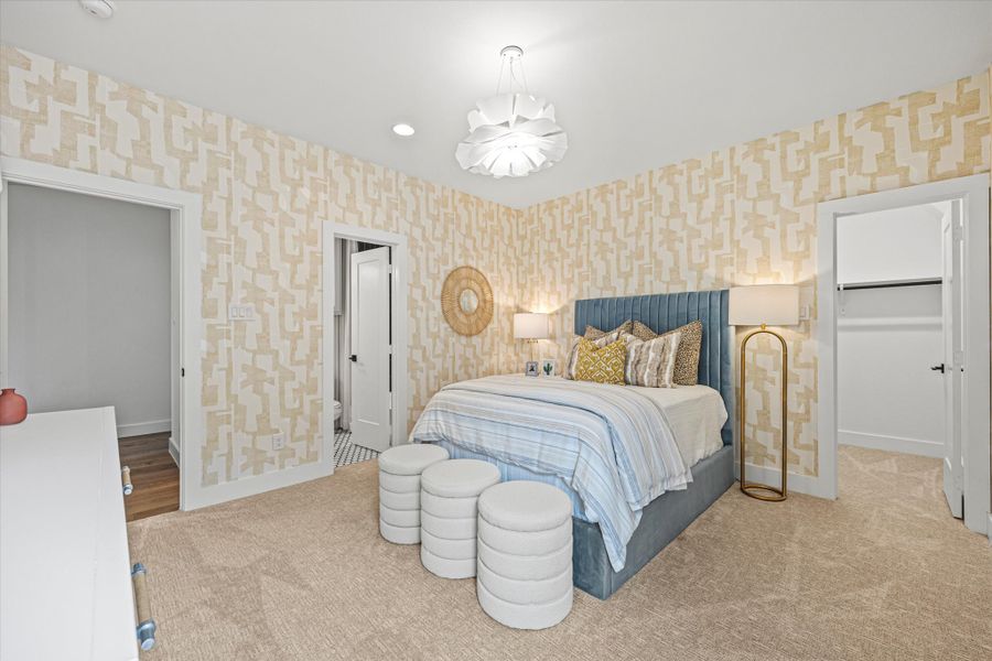 Representative furnished interior of a home built from the Ashbourne by Windsor Homes in Nelson Lake Estates, Rockwall (Image 36).