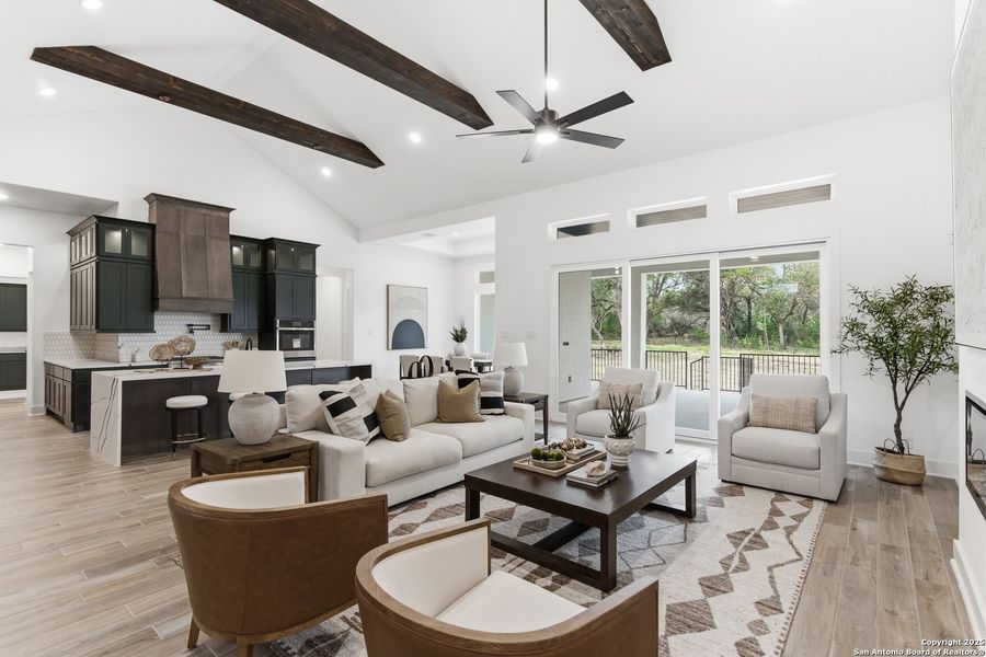 Furnished interior view inside a new home in Heimer Estates at Garden Ridge, San Antonio (Image 14).