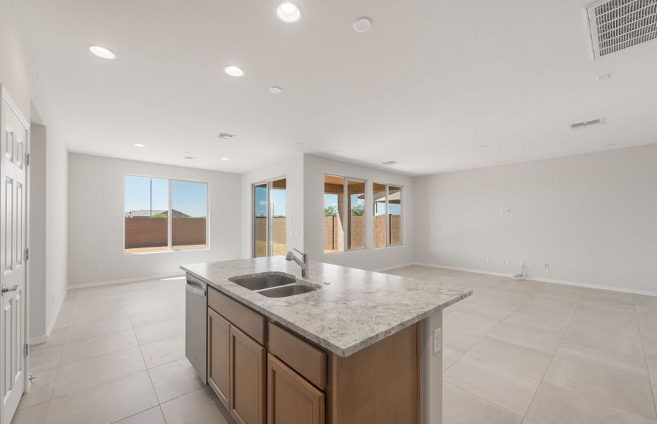 Furnished interior view inside a new home in Artisan at Asante, Surprise (Image 10).