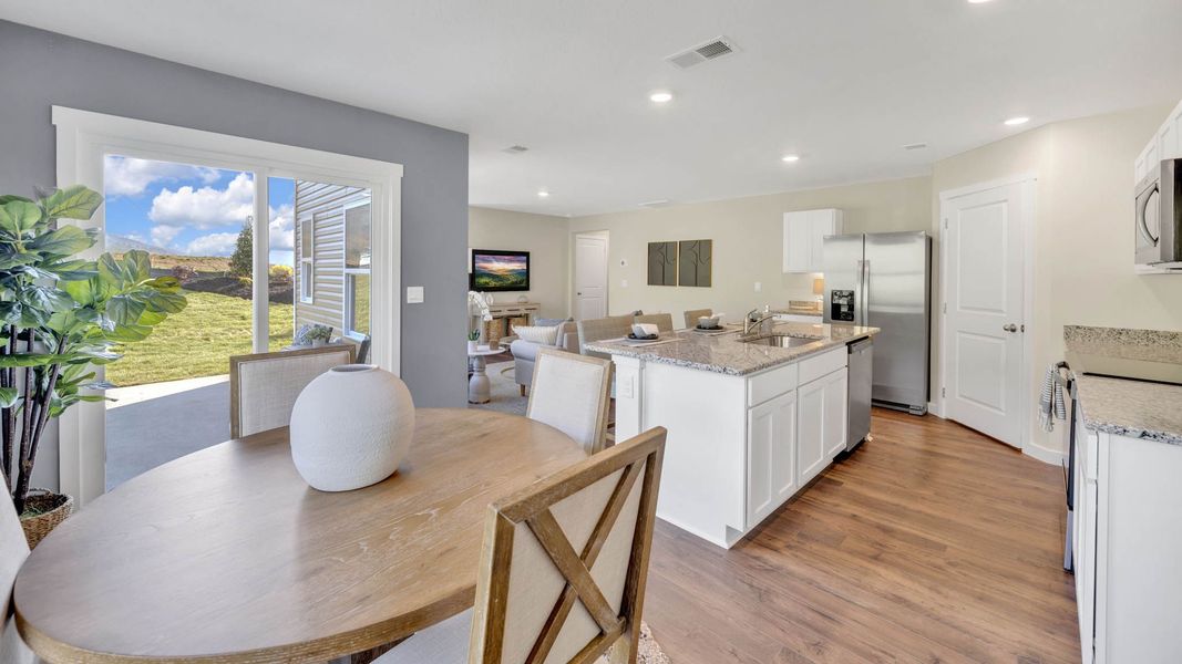Furnished interior view inside a new home in Timber Creek, Rossville (Image 8).
