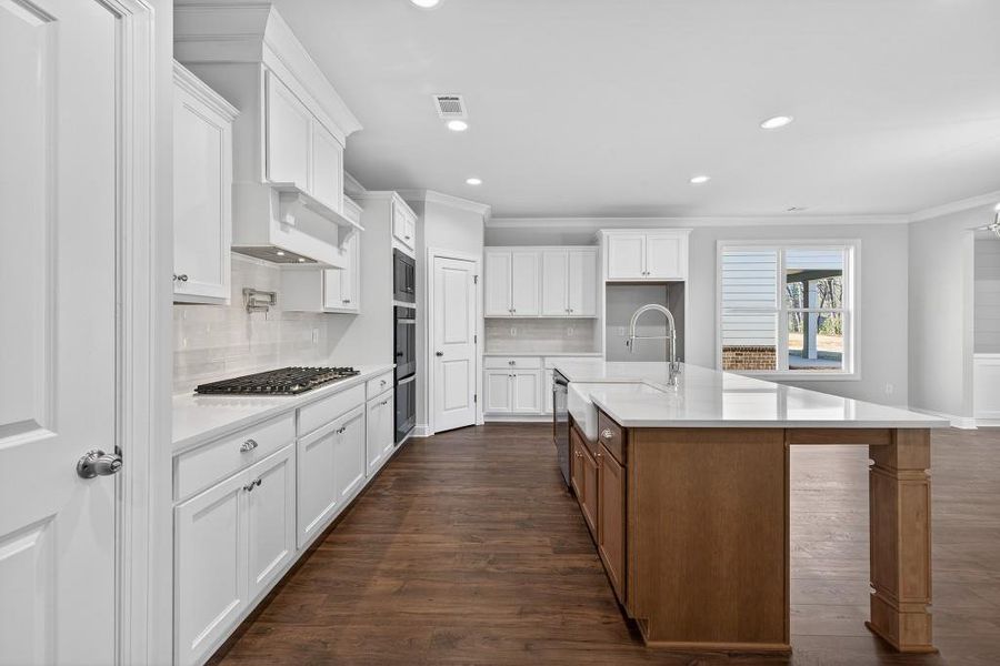 Furnished interior view inside a new home in , Suwanee (Image 11). Furnished interior view inside a new home in , Suwanee (Image 11).