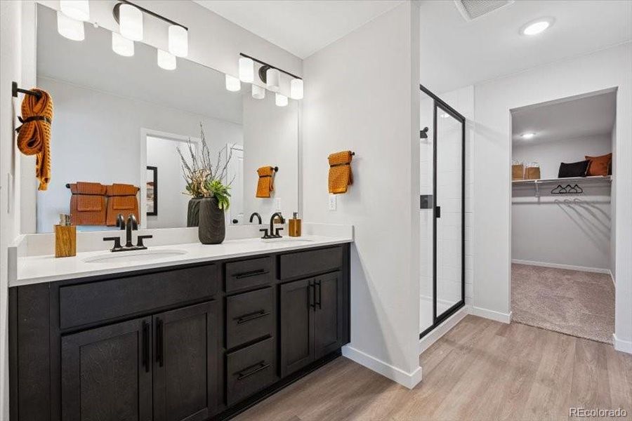 Furnished interior view inside a new home in Sweetgrass, Dacono (Image 19).