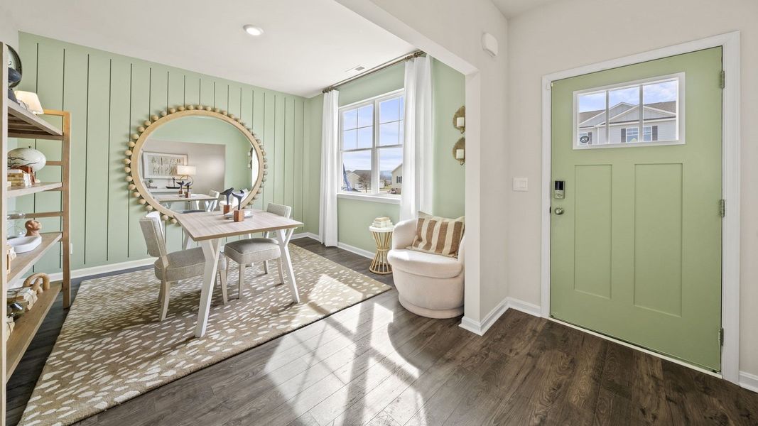 Furnished interior view inside a new home in Tooley Harbor, Elizabeth City (Image 3).