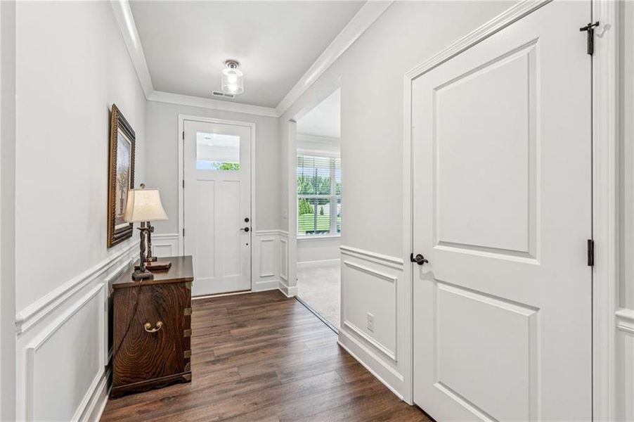 Furnished interior view inside a new home in Lakecrest, Buford (Image 16).