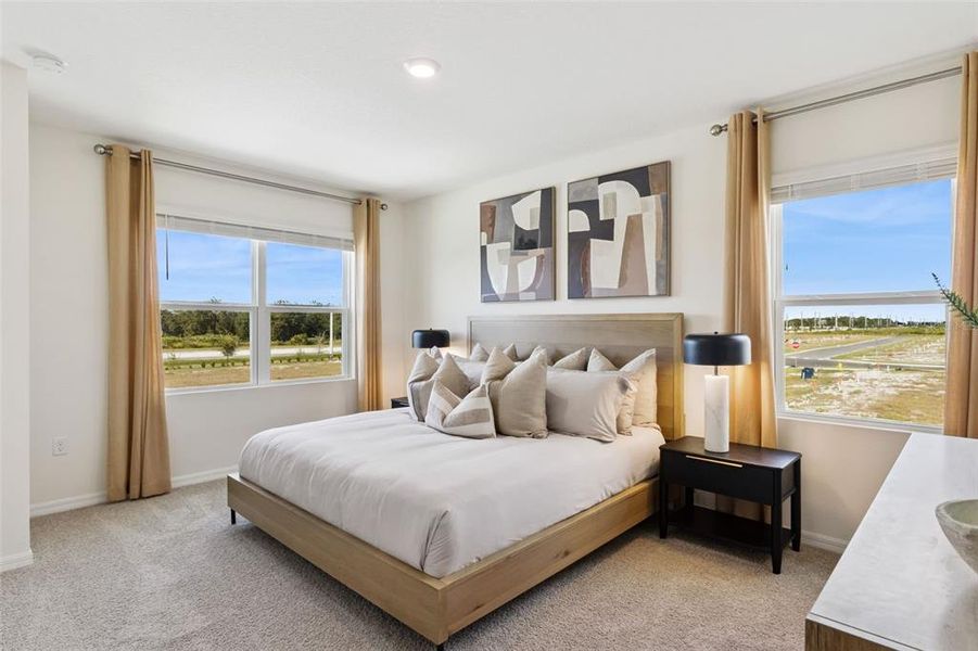 Furnished interior view inside a new home in Danbury at Ridgewood Lakes, Davenport (Image 11). Furnished interior view inside a new home in Danbury at Ridgewood Lakes, Davenport (Image 11).