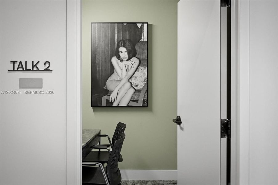 Furnished interior view inside a new home in , Miami (Image 6). Furnished interior view inside a new home in , Miami (Image 6).