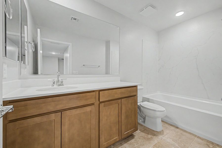 Furnished interior view inside a new home in Wildera, San Tan Valley (Image 7).
