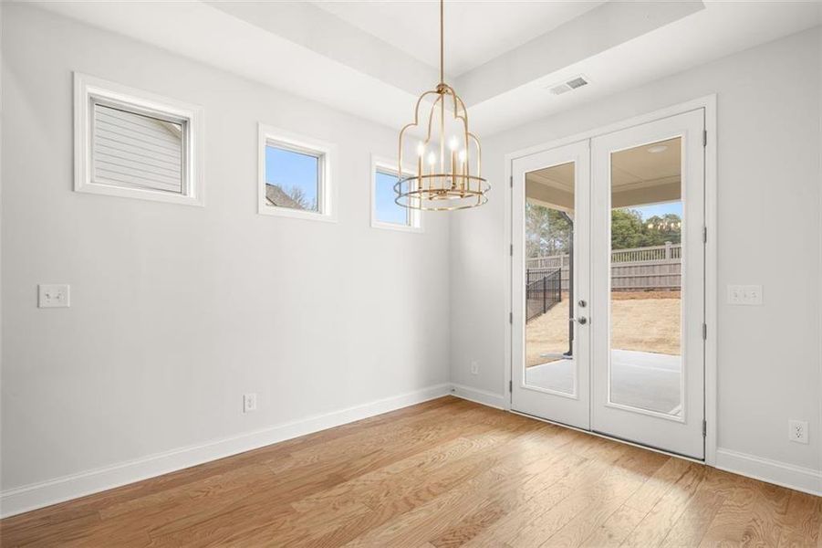 Spacious, unfurnished interior of a new home in Soleil Summit Chase, Snellville (Image 39).