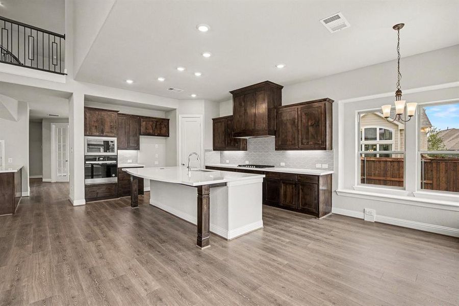 Furnished interior view inside a new home in , Mansfield (Image 5).