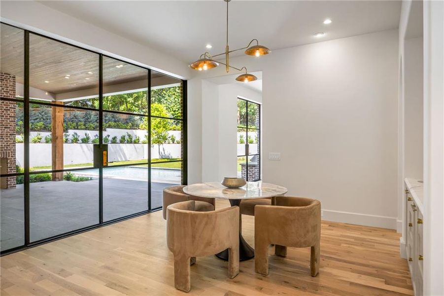 Furnished interior view inside a new home in , Atlanta (Image 28). Furnished interior view inside a new home in , Atlanta (Image 28).