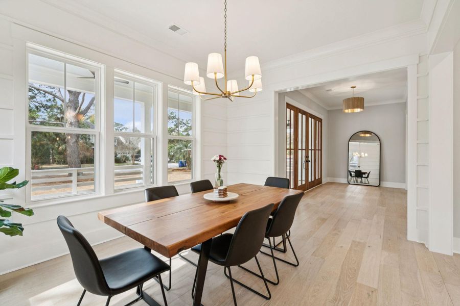 Furnished interior view inside a new home in , Mount Pleasant (Image 10).
