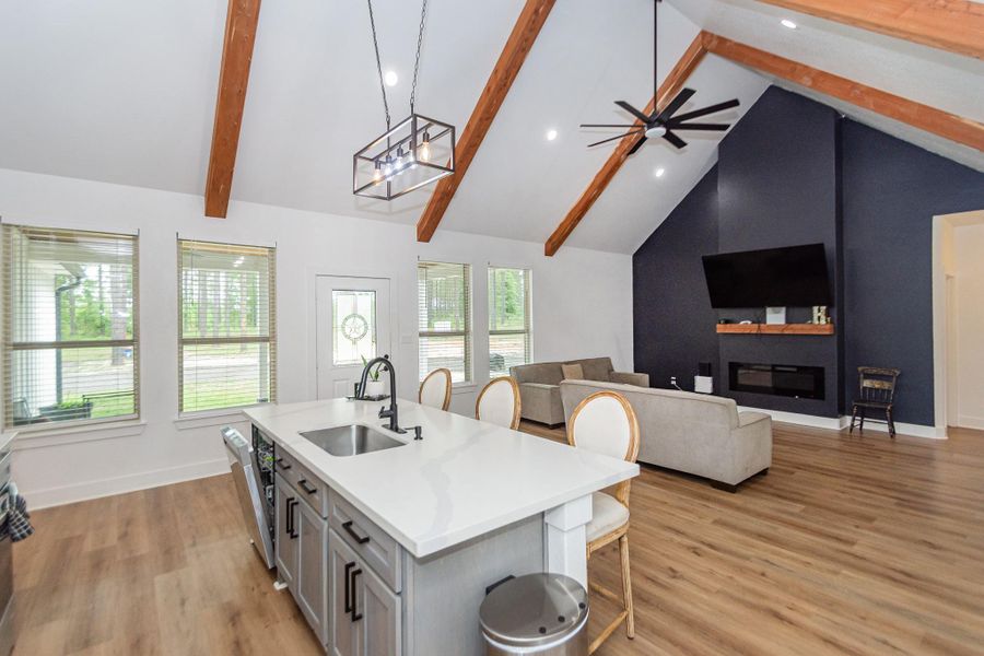 Furnished interior view inside a new home in , Livingston (Image 21).